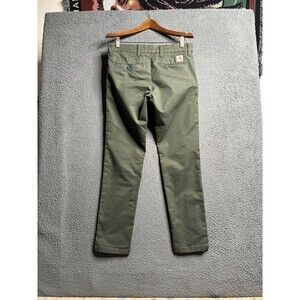 Carhartt WIP Sid Pant Men's Size 32x31 Slim Tapered Cypress Green Chino
